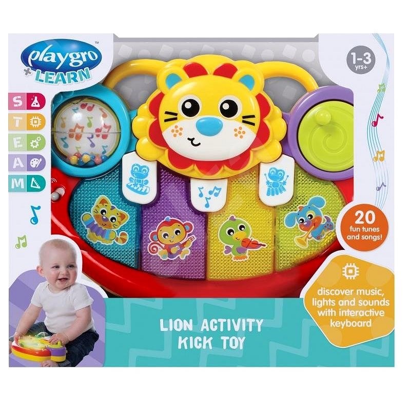Playgro – Multifunkčný hudobný nástroj levíček - Interaktívna hračka