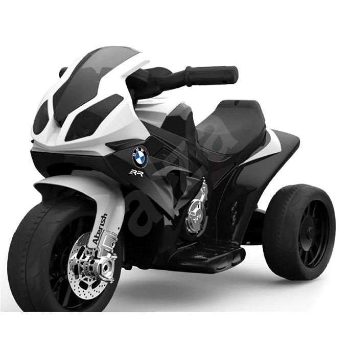 BMW S 1000 RR trojkolka biela - Detská elektrická motorka