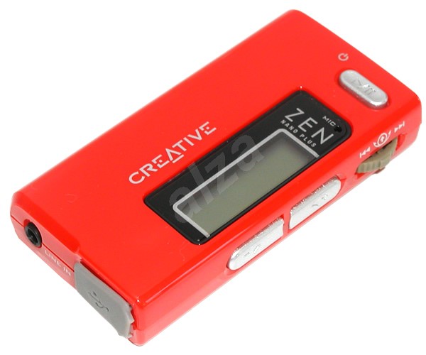 Creative Zen Nano Plus FM 256MB červený (red), MP3/ WMA přehrávač, FM