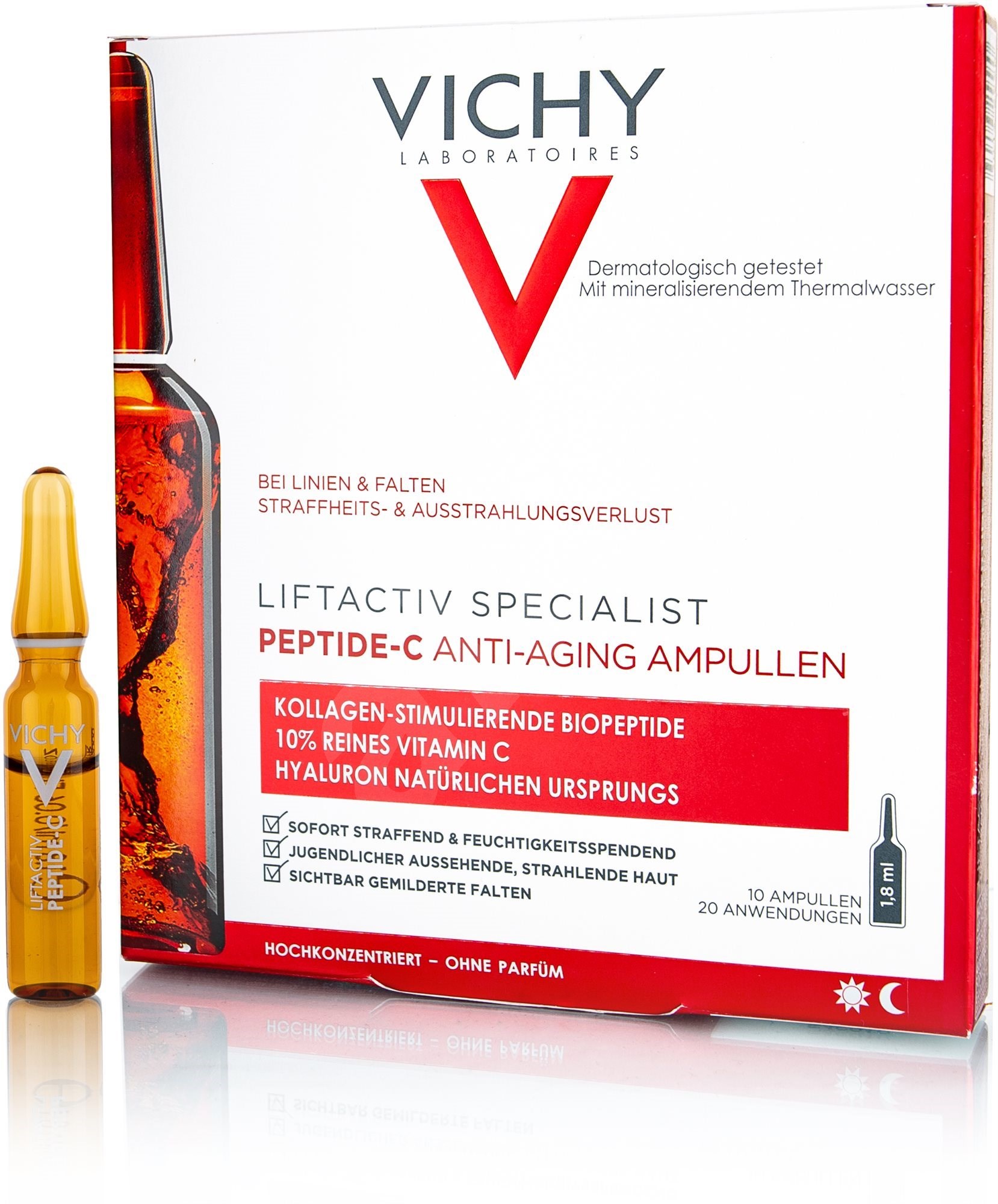 VICHY Liftactiv PeptideC AntiAgeing Ampoules 10× 1,8 ml Ampulky
