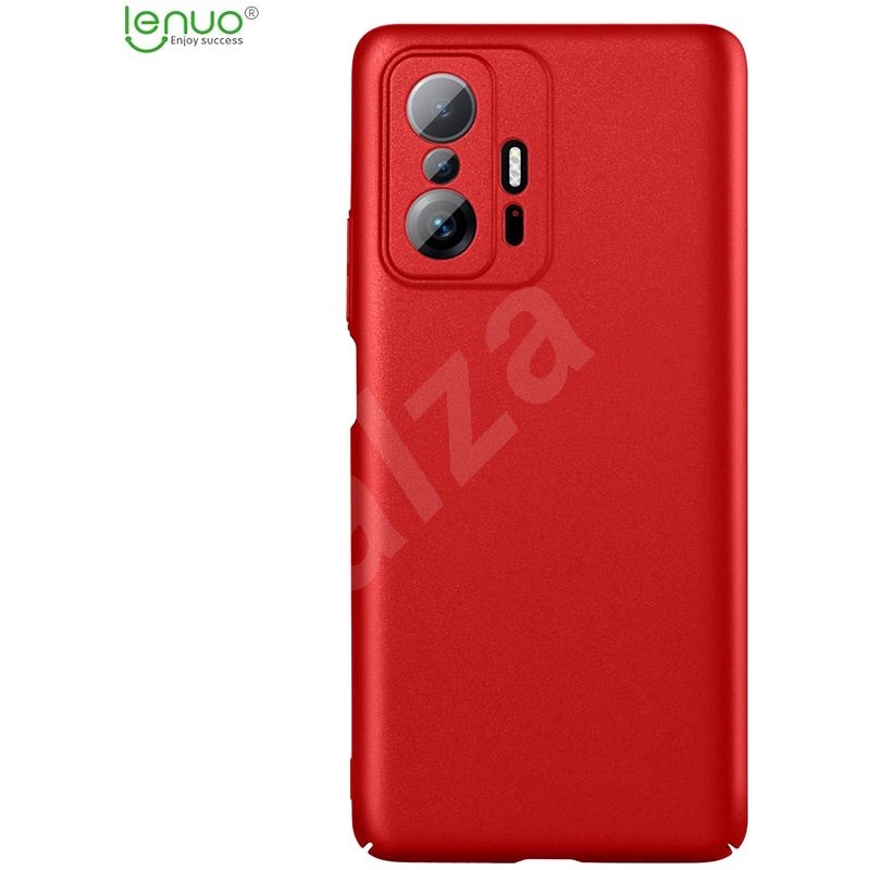 Lenuo Leshield pre Xiaomi Mi 11T/11T Pro, červený - Kryt na mobil