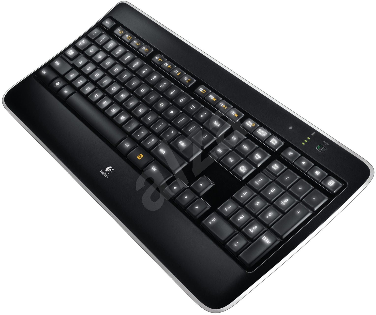 Logitech Wireless Illuminated K800 US - Klávesnica | Alza.sk