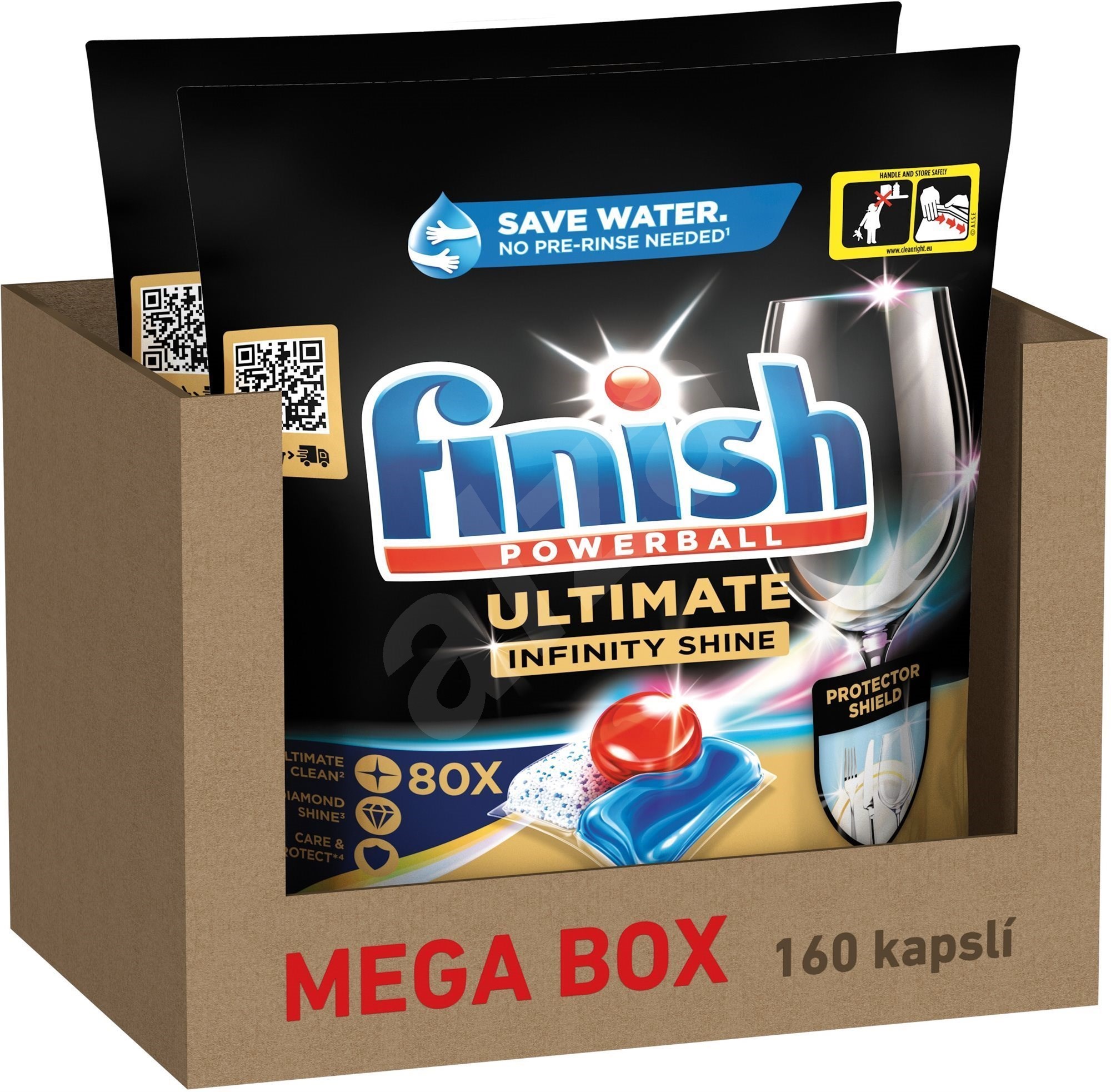 FINISH Quantum Infinity Shine 2× 80 ks Tablety do umývačky Alza.sk