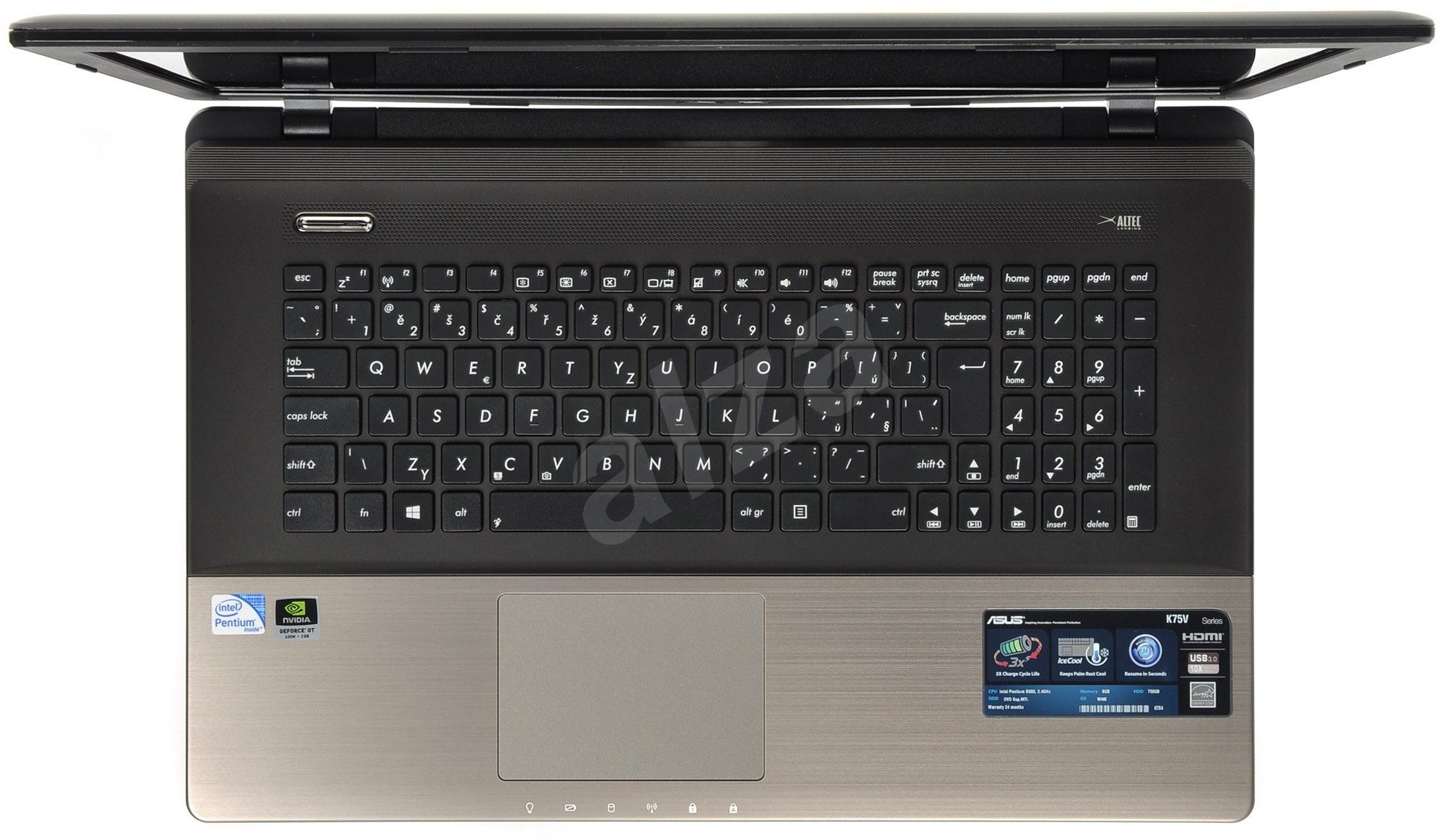 Asus k75vj не включается