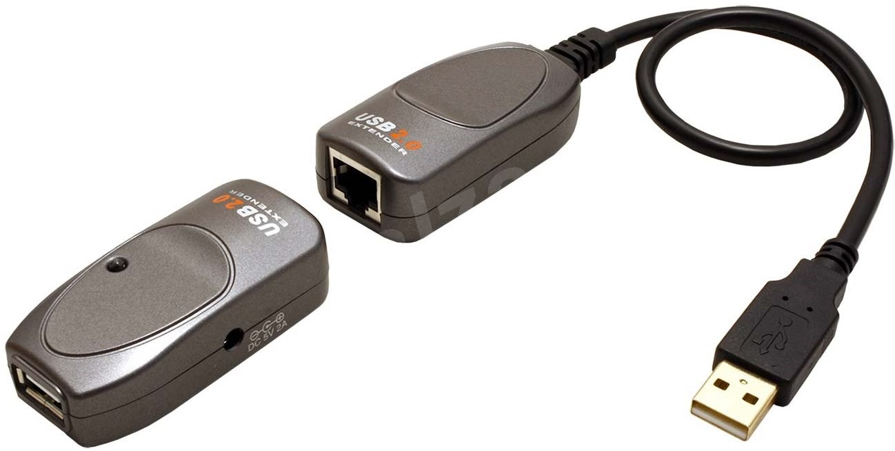 ATEN USB 2.0 extender pre Cat5/Cat5e/Cat6 do 60 m - Extender | Alza.sk