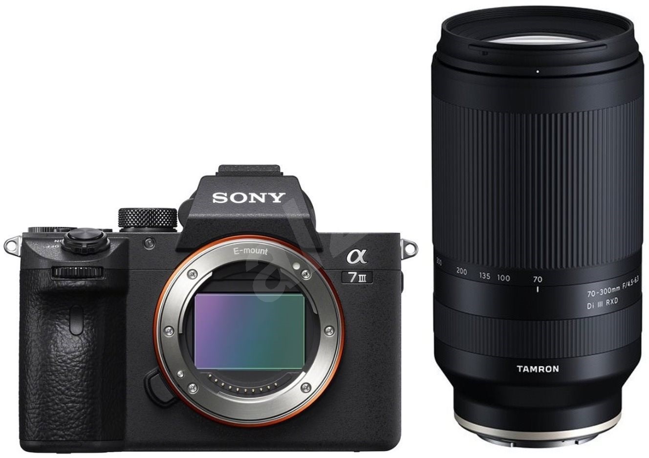 Sony Alpha A7 III + Tamron 70–300 mm f/4,5 – 6,3 Di III RXD - Digitálny ...
