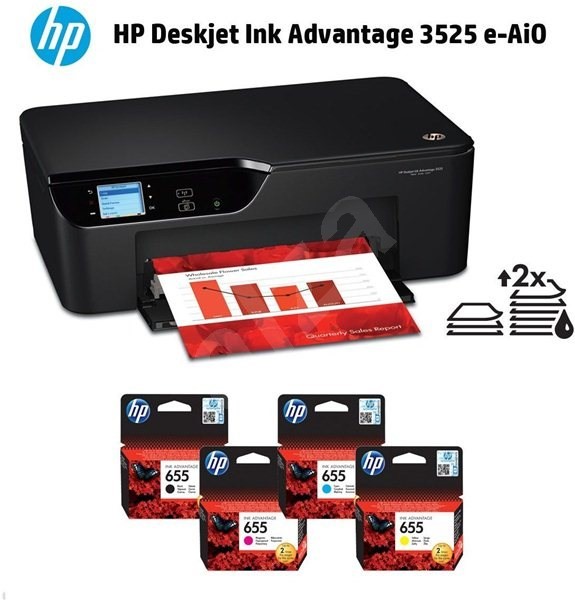 Hp deskjet ink advantage 3525 как сканировать