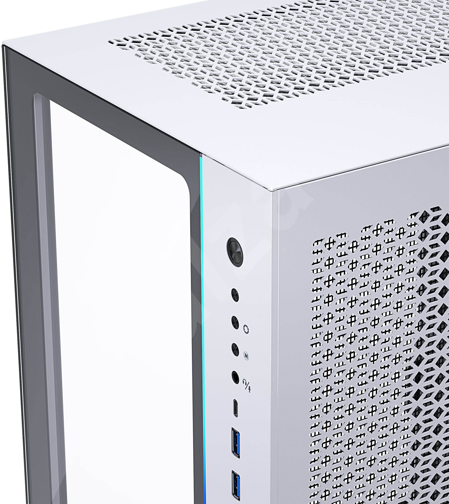 phanteks metallic gear neo qube white