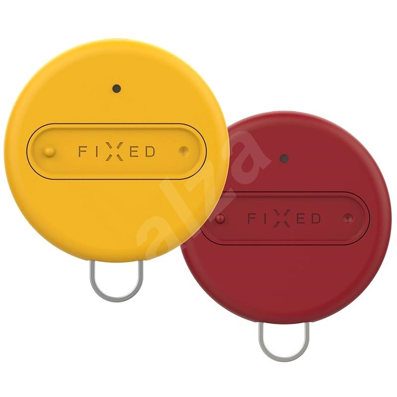 FIXED Sense Duo Pack – žltá + červená - Bluetooth lokalizačný čip