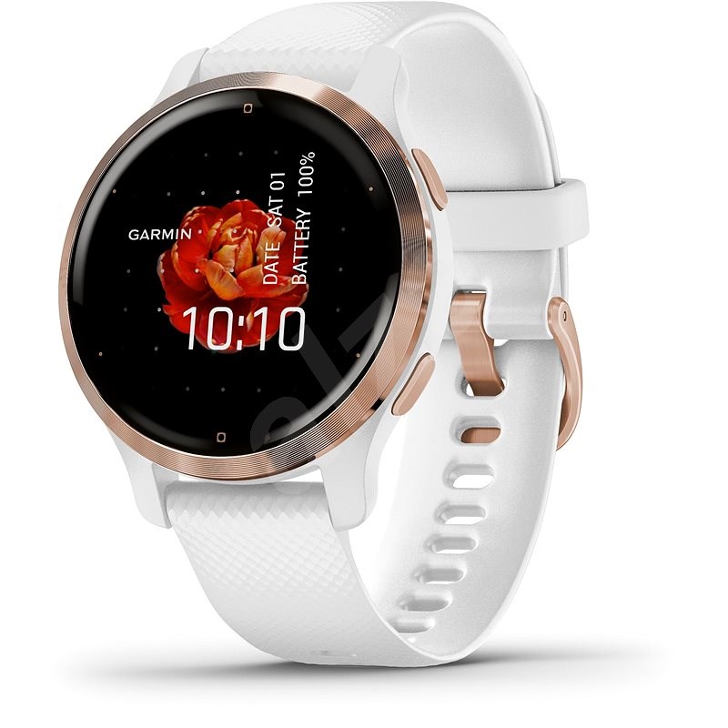 Garmin Venu2S Rose Gold /White Band - Smart hodinky