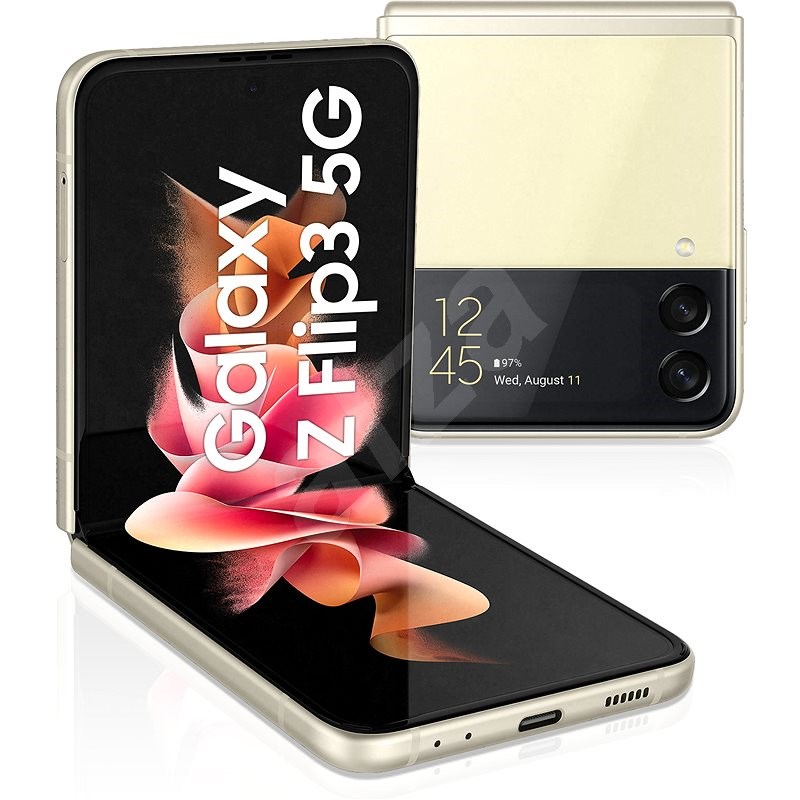 Samsung Galaxy Z Flip3 5G 128GB krémový - Mobilný telefón