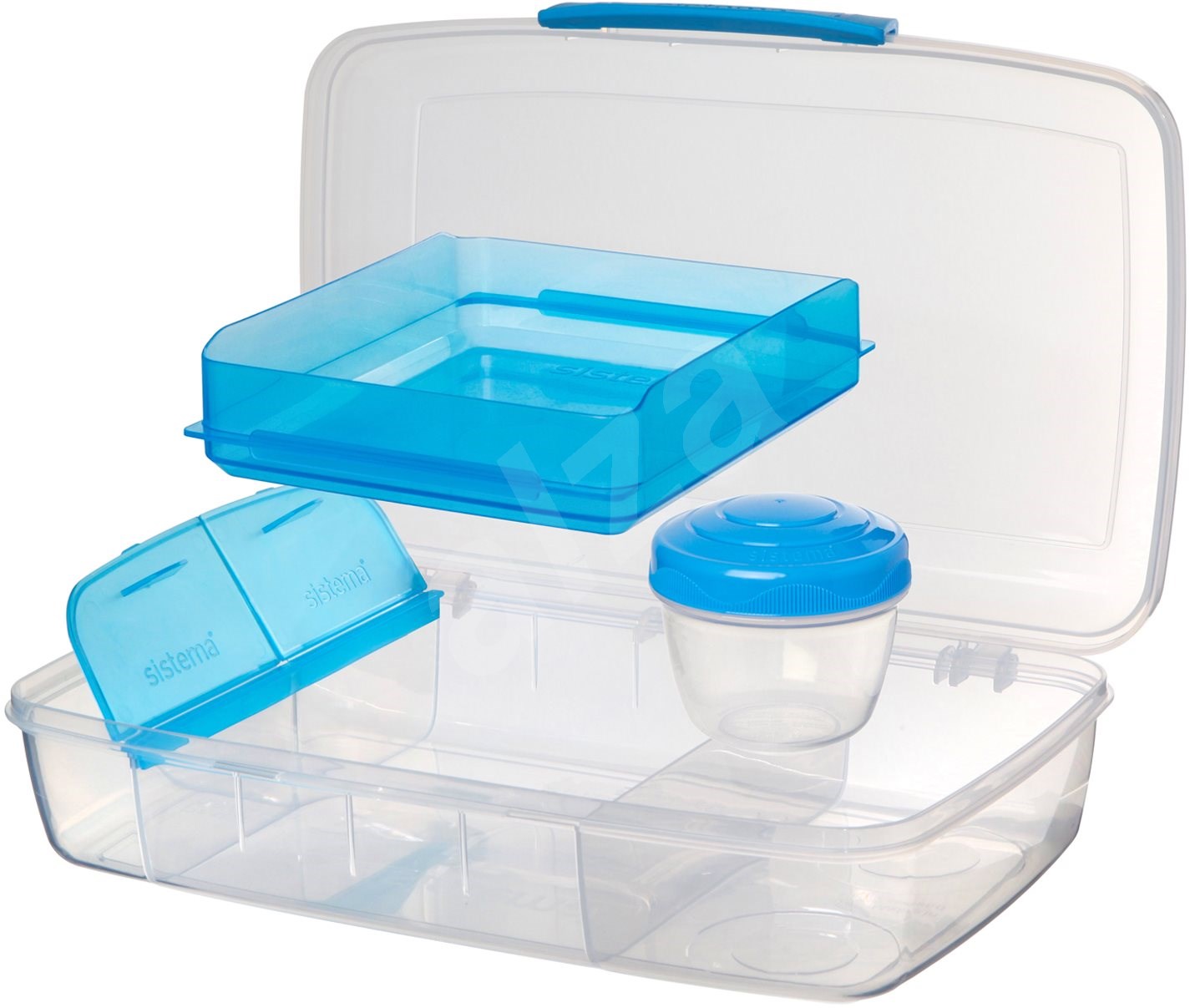 SISTEMA 1,76 l Bento Box To Go Blue Online Range Desiatový box Alza.sk