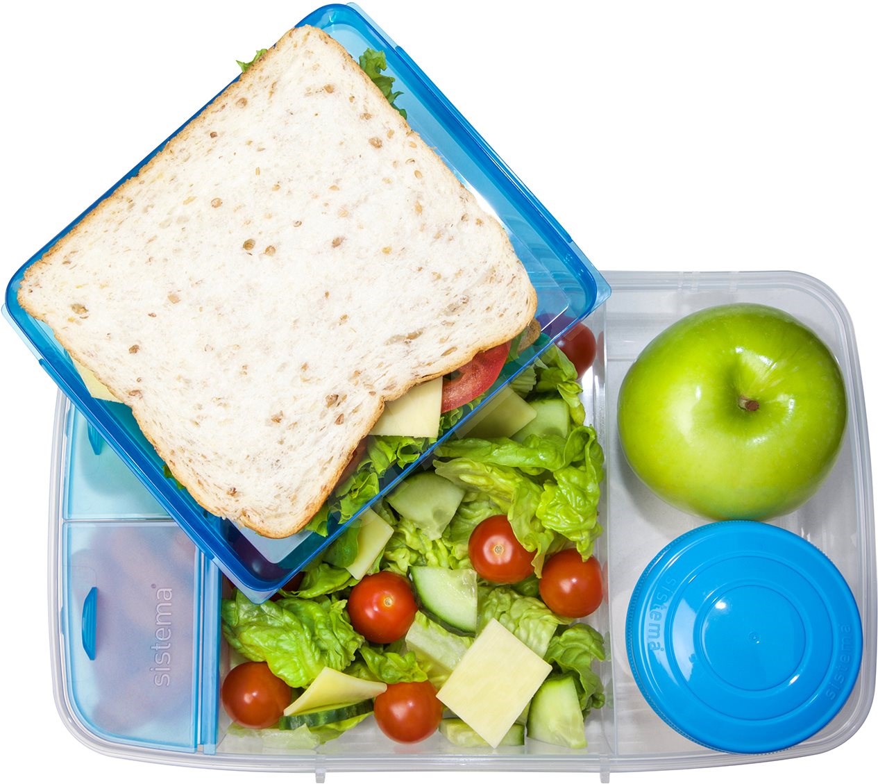 SISTEMA 1,76 l Bento Box To Go Blue Online Range Desiatový box Alza.sk