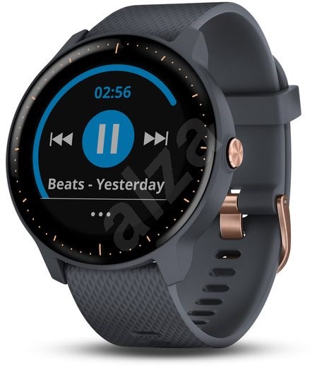 garmin vivoactive 3 music granite blue