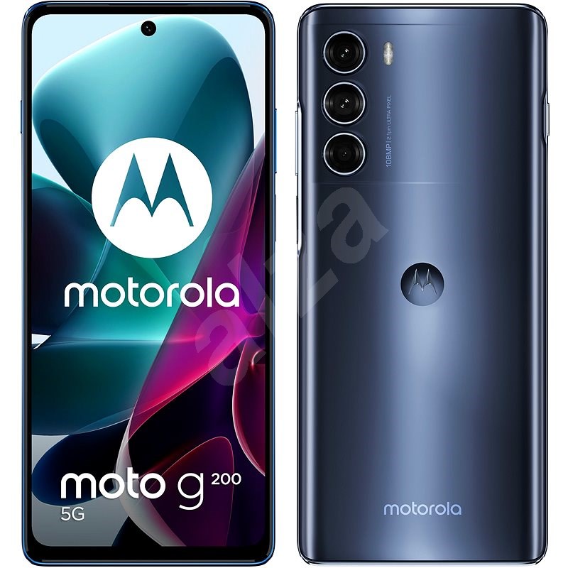 Motorola Moto G200 5G 128 GB modrý - Mobilný telefón