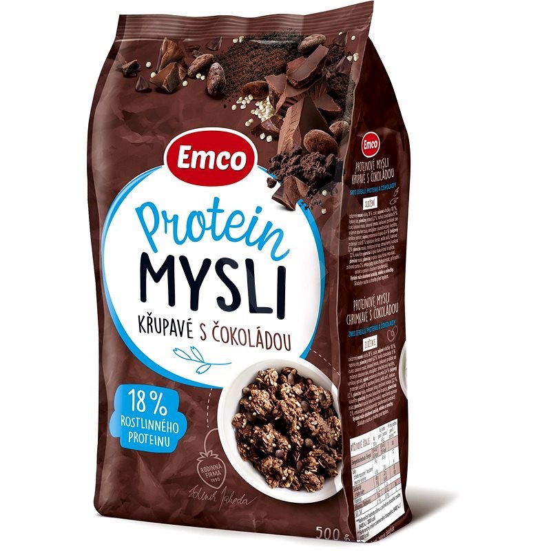 Emco Super mysli proteín & quinoa s čokoládou 500 g Müsli Alza.sk