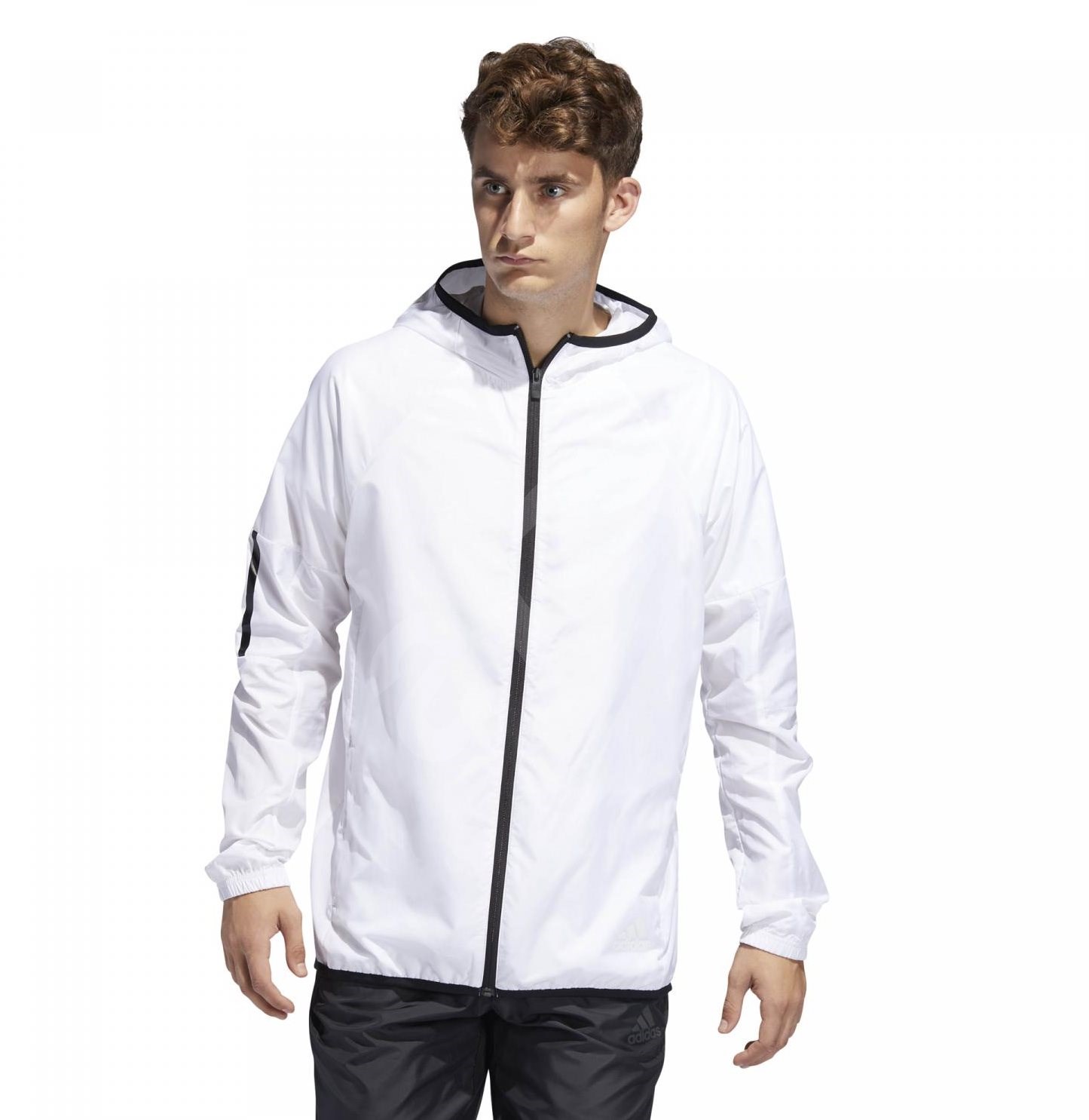 adidas wind jacket white