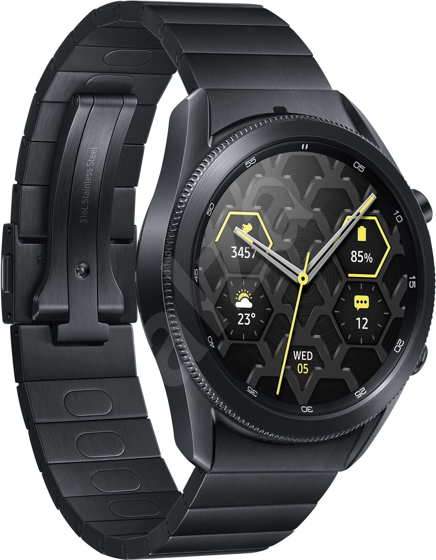 Samsung Galaxy Watch 3 45 mm titánové - Smart hodinky | Alza.sk