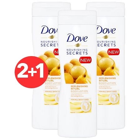 Dove Nourishing Secrets Marula Oil 3 400 Ml Telove Mlieko Trendy