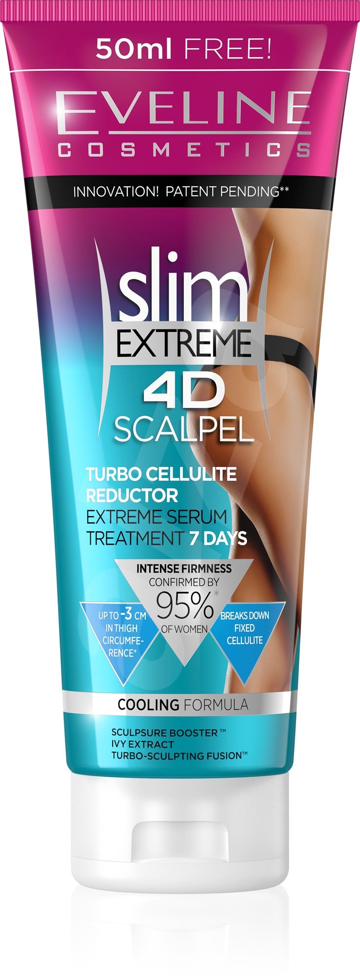 Eveline Cosmetics Slim Extreme 4d Scalpel Turbo Cellulite Reductor 250 Ml Telové Sérum Trendy