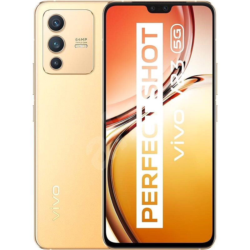 Vivo V23 5G 12+256GB zlatý - Mobilný telefón