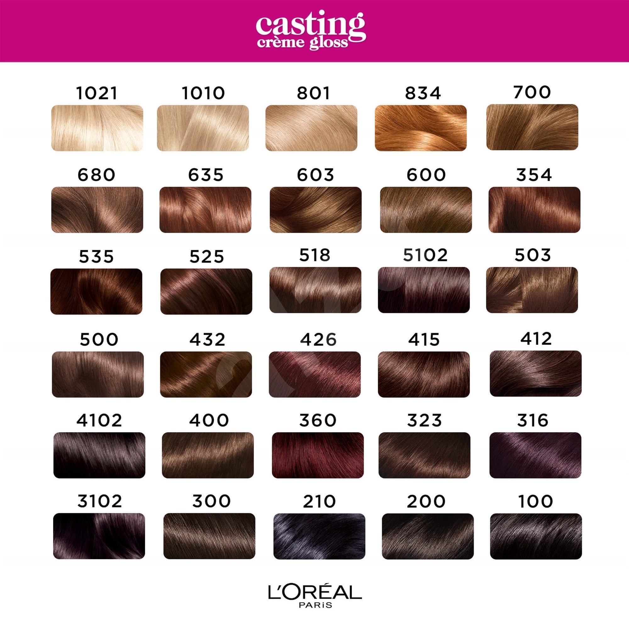 ĽORÉAL CASTING Creme Gloss 500 Gaštanová Farba na vlasy Alza.sk