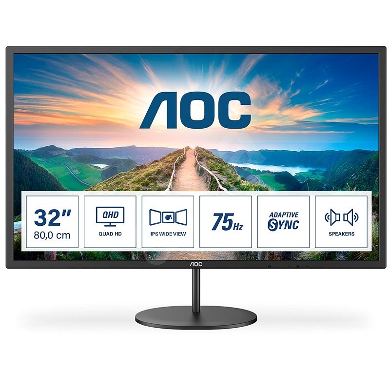 Монитор aoc q32v4 обзор