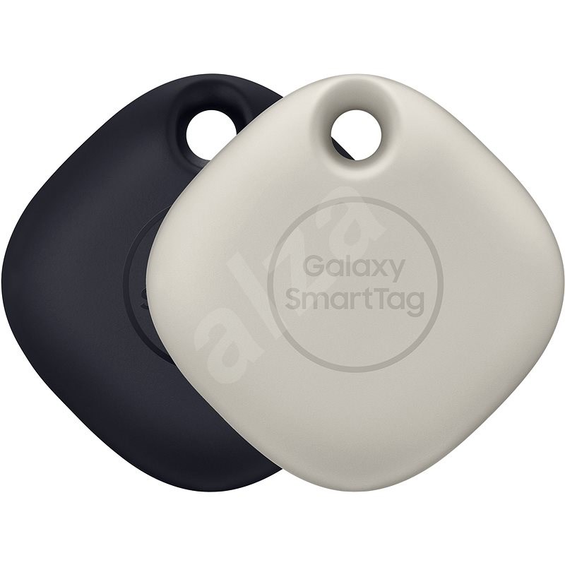 Samsung Inteligentný prívesok Galaxy SmartTag (balenie 2 ks) čierny & oatmeal - Bluetooth lokalizačný čip
