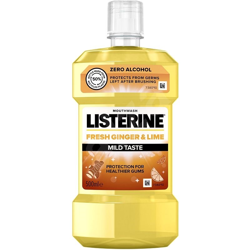 Listerine Fresh Ginger Lime Mild Taste 500 Ml Ustna Voda Alza Sk