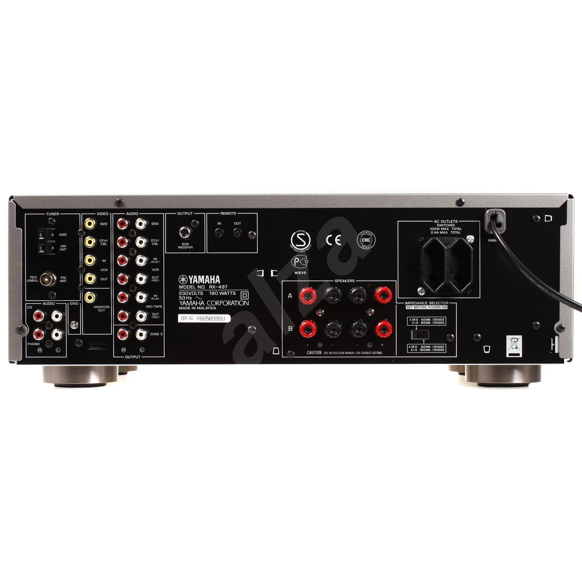 YAMAHA RX-497 T - Stereo Receiver | Alza.sk
