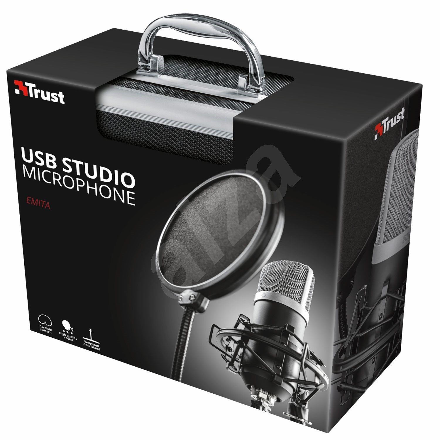 Trust Emita USB Studio Microphone - Mikrofón | Alza.sk