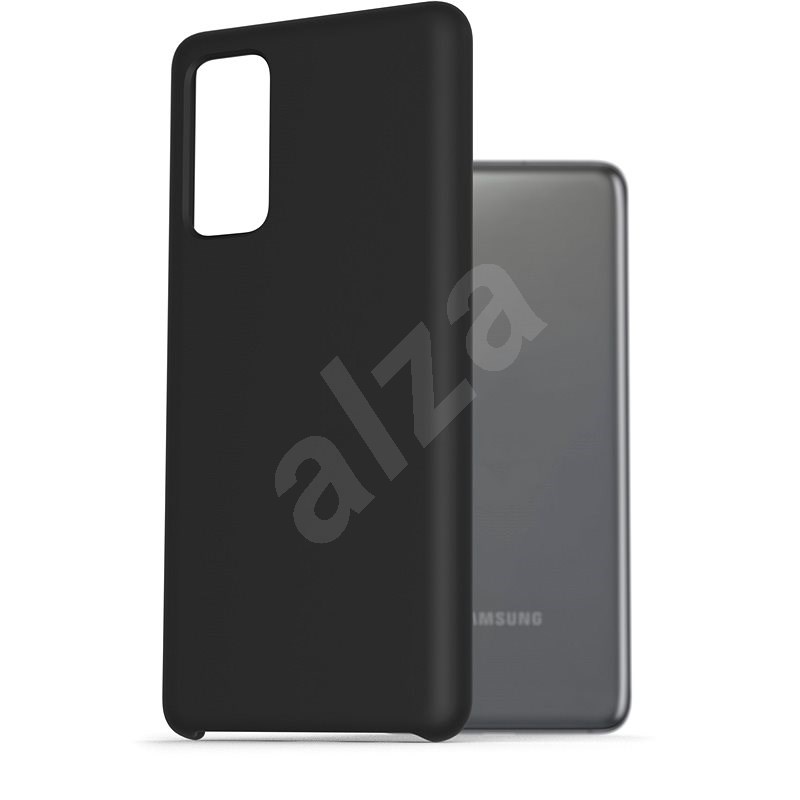 AlzaGuard Premium Liquid Silicone Case pre Samsung Galaxy S20 čierne - Kryt na mobil