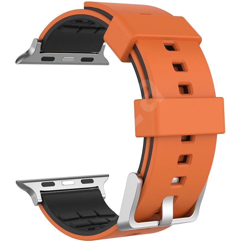 AhaStyle remienok pre Apple Watch 42/44 mm silikón, orange sky - Remienok na hodinky