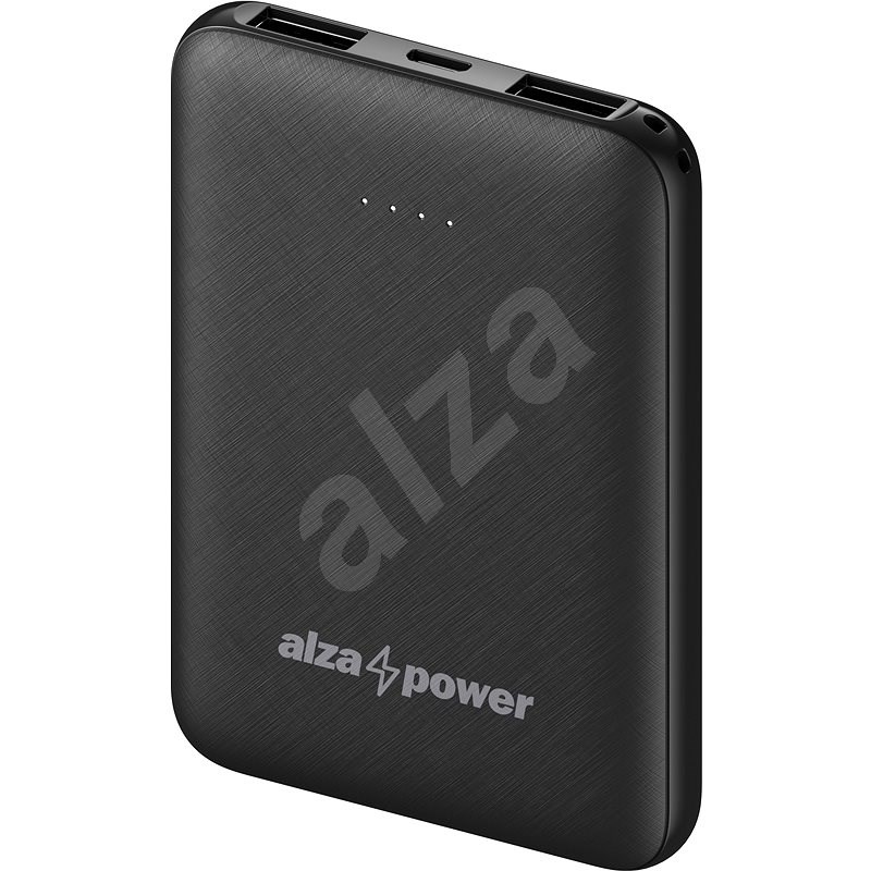 AlzaPower Onyx 5 000 mAh čierna - Powerbank