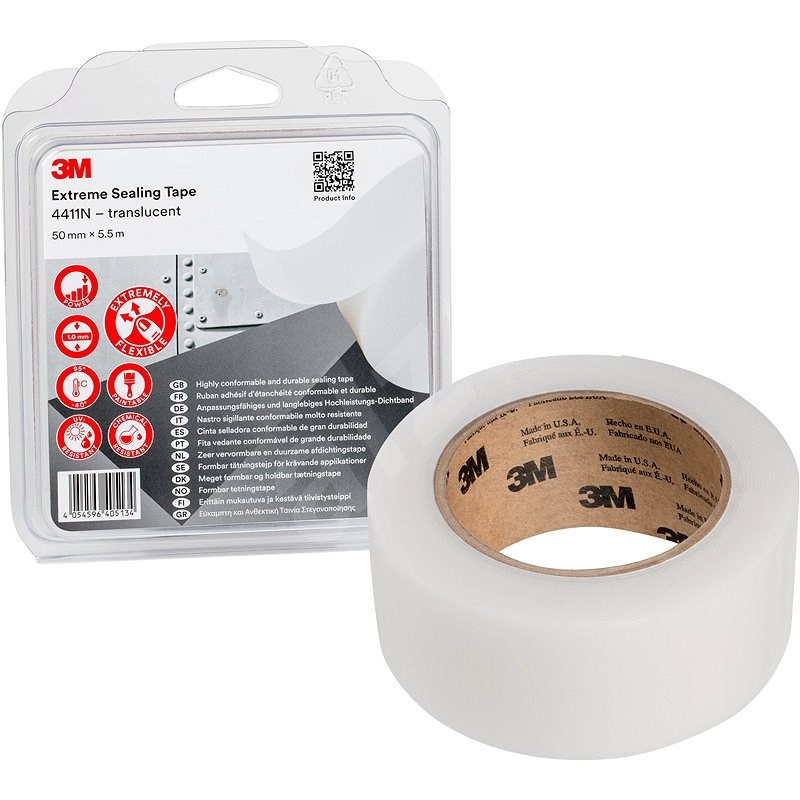 3M™ Extrémne tesniaca lepiaca páska 4411N, 50 mm × 5,5 m - Lepiaca páska