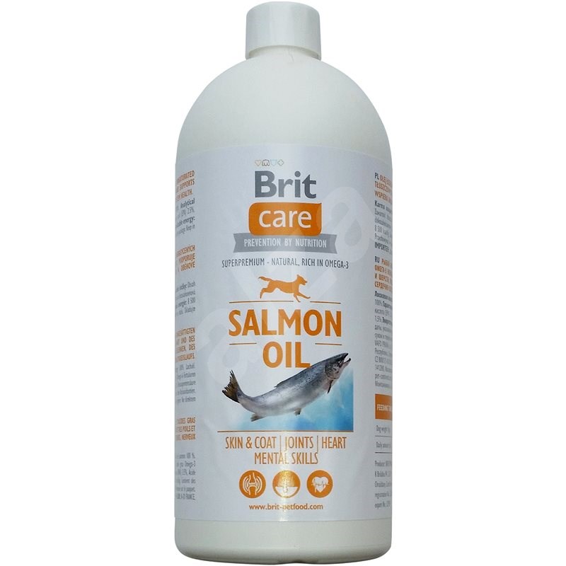 Brit Care Salmon Oil 1 000 ml - Olej pre psa