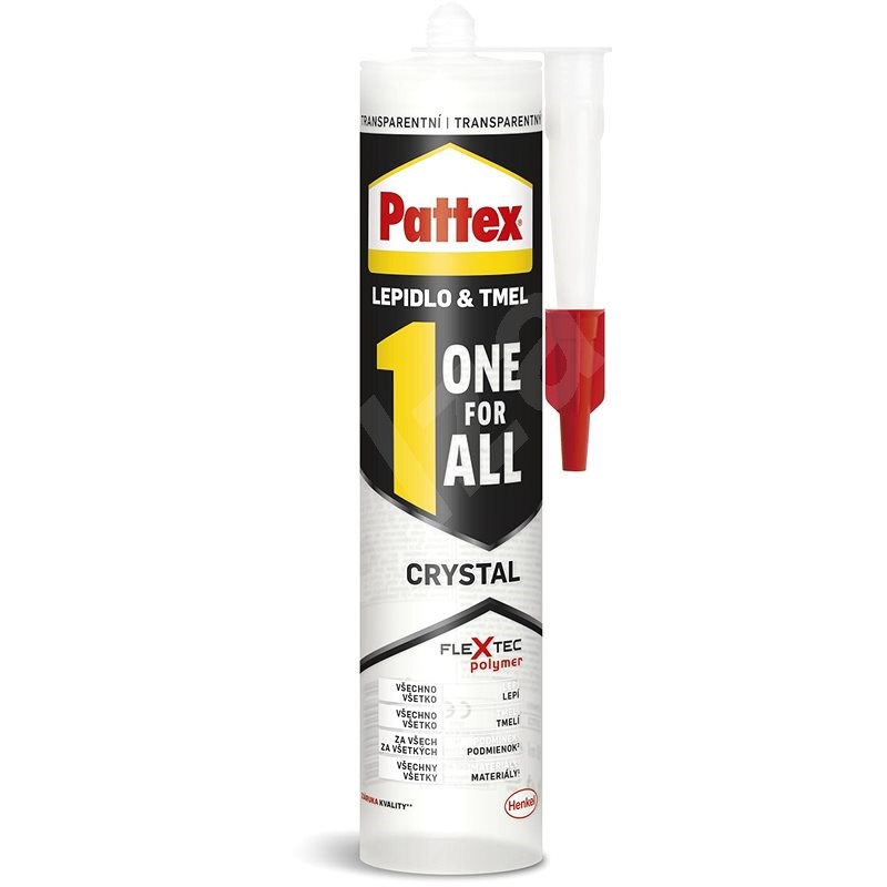PATTEX One for All Crystal 290 g - Dvojzložkové lepidlo