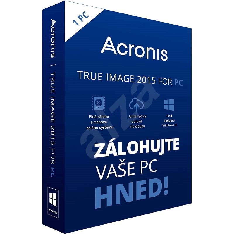 Acronis True Image 2015 pre 3 PC ESD CZ - Elektronická licencia