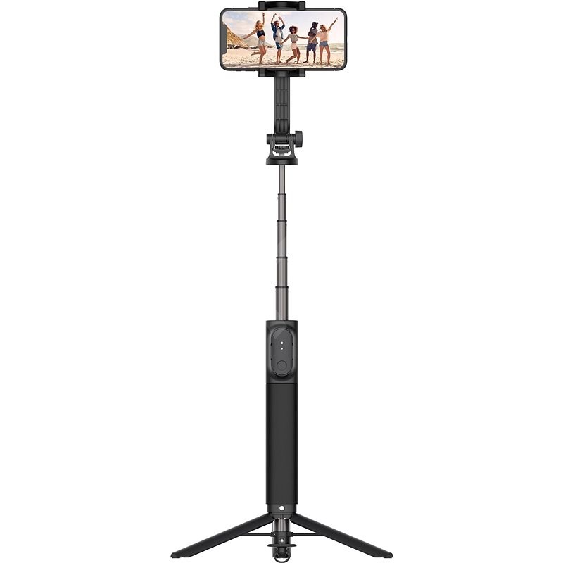 FIXED Snap XL s tripodom a bezdrôtovou spúšťou, 1/4" skrutka, čierna - Selfie tyč