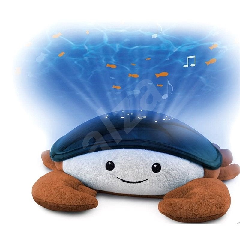 Zazu – Krab Cody – projektor oceánu s melódiami – Limitovaná edícia chocolate - Nočné svetlo