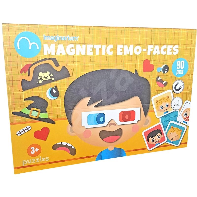 Imaginarium Magnetické tváre - Magnetická tabuľa