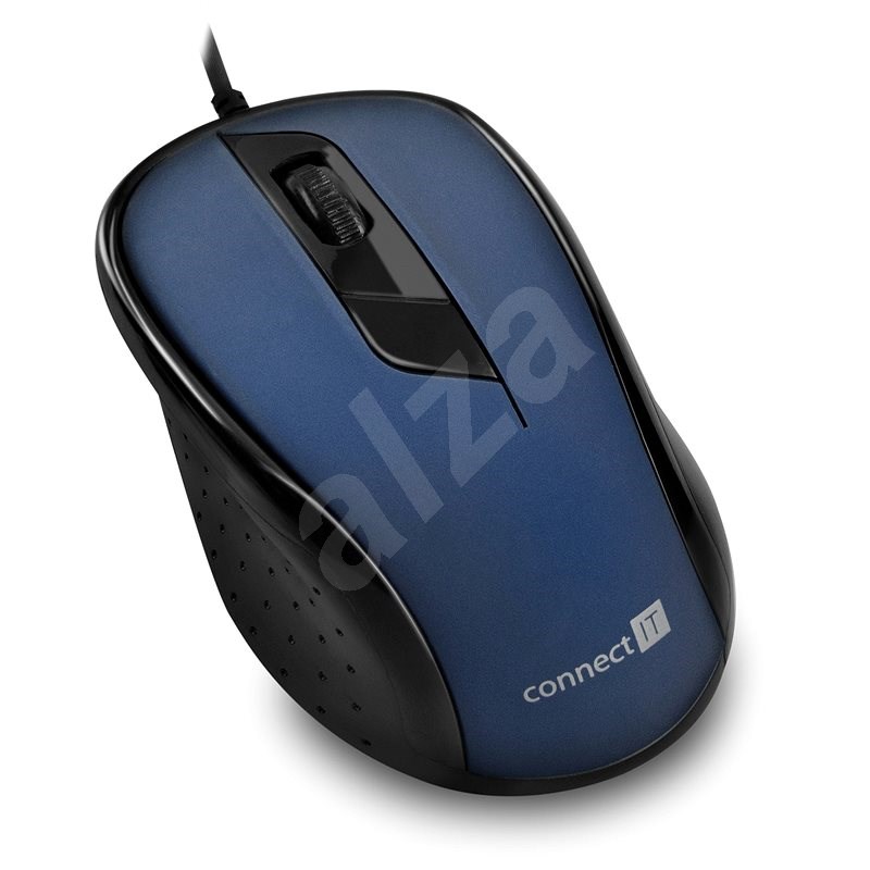 CONNECT IT Optical USB mouse modrá - Myš