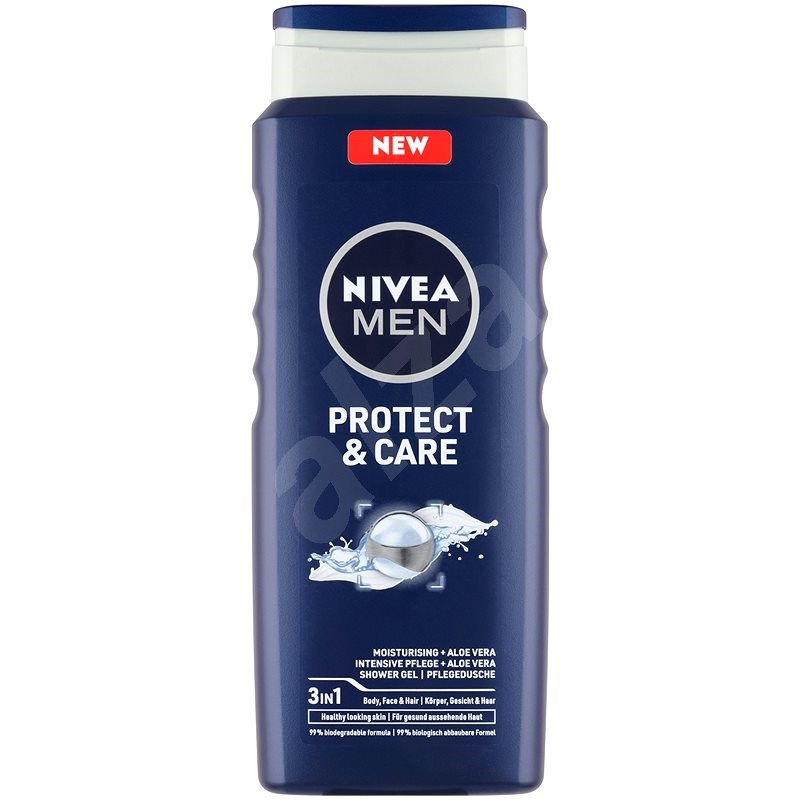 NIVEA MEN Protect & Care Shower Gel 500 ml - Sprchový gél