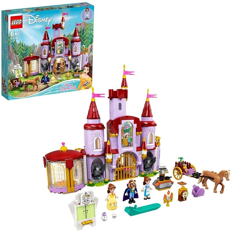 LEGO® I Disney Princess™ 43196 Zámok Belly a zvieraťa - LEGO stavebnica