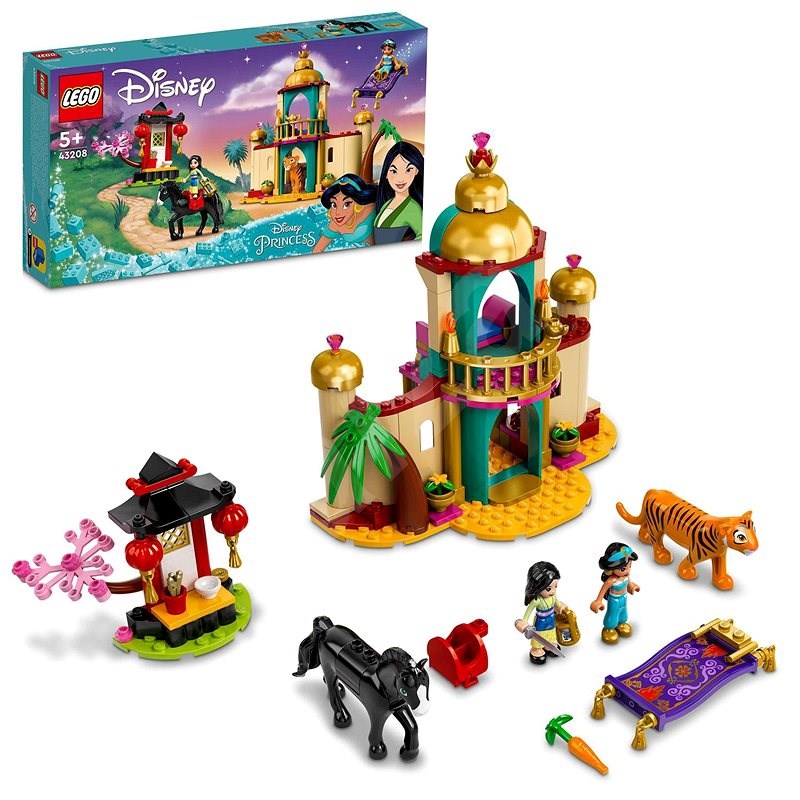 LEGO® I Disney Princess™ 43208 Dobrodružstvo Jasmíny a Mulan - LEGO stavebnica