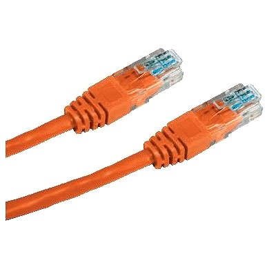 Datacom CAT5E UTP oranžový 2 m - Sieťový kábel