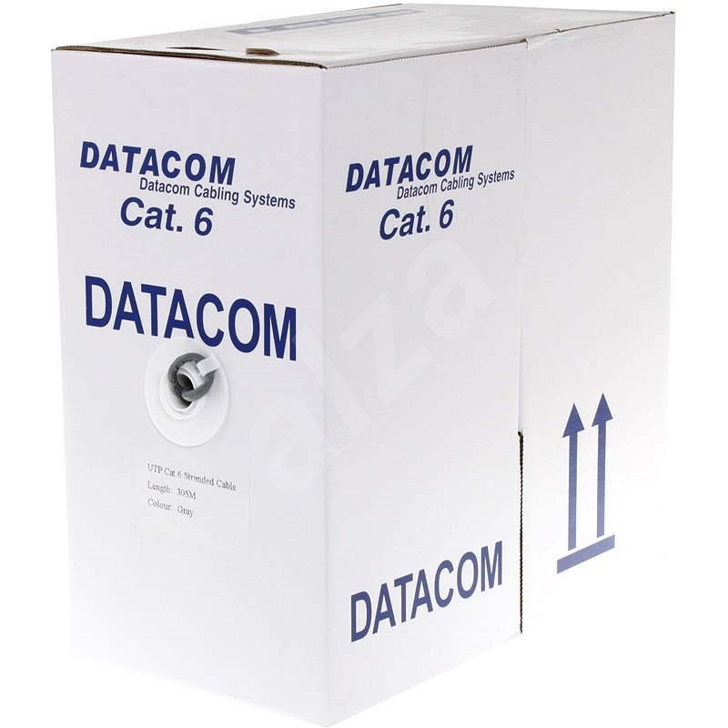 Datacom, licna (kábel), CAT6, UTP, 305 m/box - Sieťový kábel