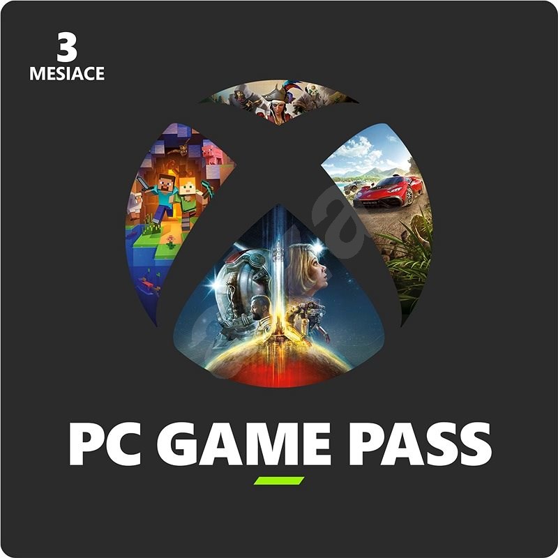 Xbox Game Pass – 3 mesačné predplatné (pre PC s Windows 10) - Dobíjacia karta
