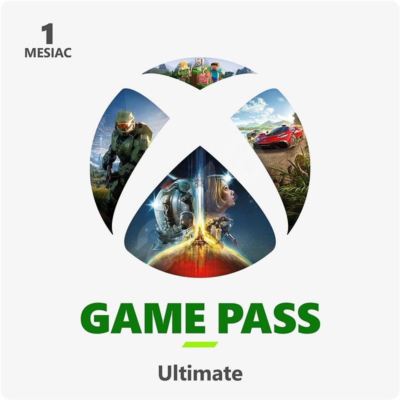Xbox Game Pass Ultimate – 1 mesačné predplatné - Dobíjacia karta