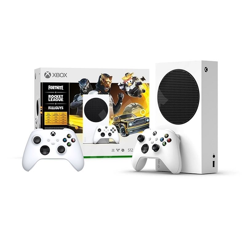 Xbox Series S: Holiday Bundle + 2× Xbox Wireless Controller - Herná konzola